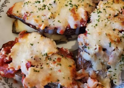 Baked Eggplant With Cheese 3