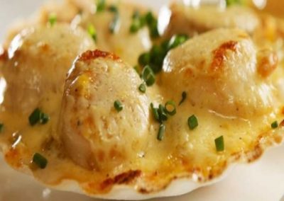 Baked Scallop Gratin Vancouver